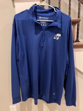 Kanas Jayhawks 47’ Brand Forward Quarter-Zip Pullover Men’s XL